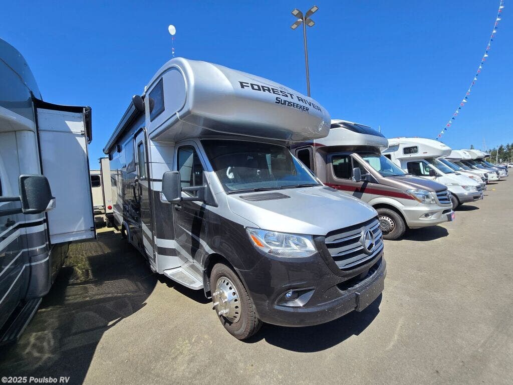 2025 Forest River Sunseeker MBS 2400BDS - New Class C For Sale by Poulsbo RV in Kent, Washington features Awning