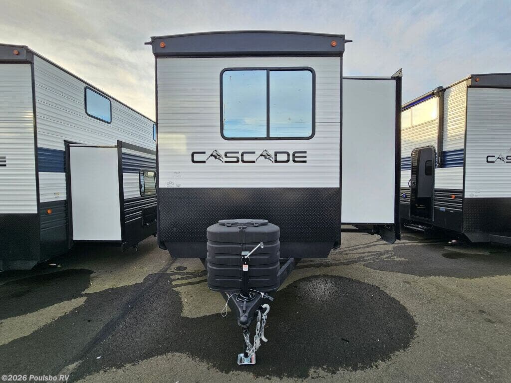 2026 Forest River Cascade 39HBA - New Destination Trailer For Sale by Poulsbo RV in Kent, Washington features Awning