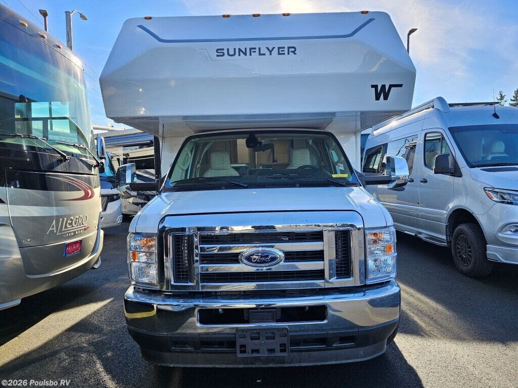 2025 Winnebago Sunflyer 26FE - New Class C For Sale by Poulsbo RV in Kent, Washington features Awning