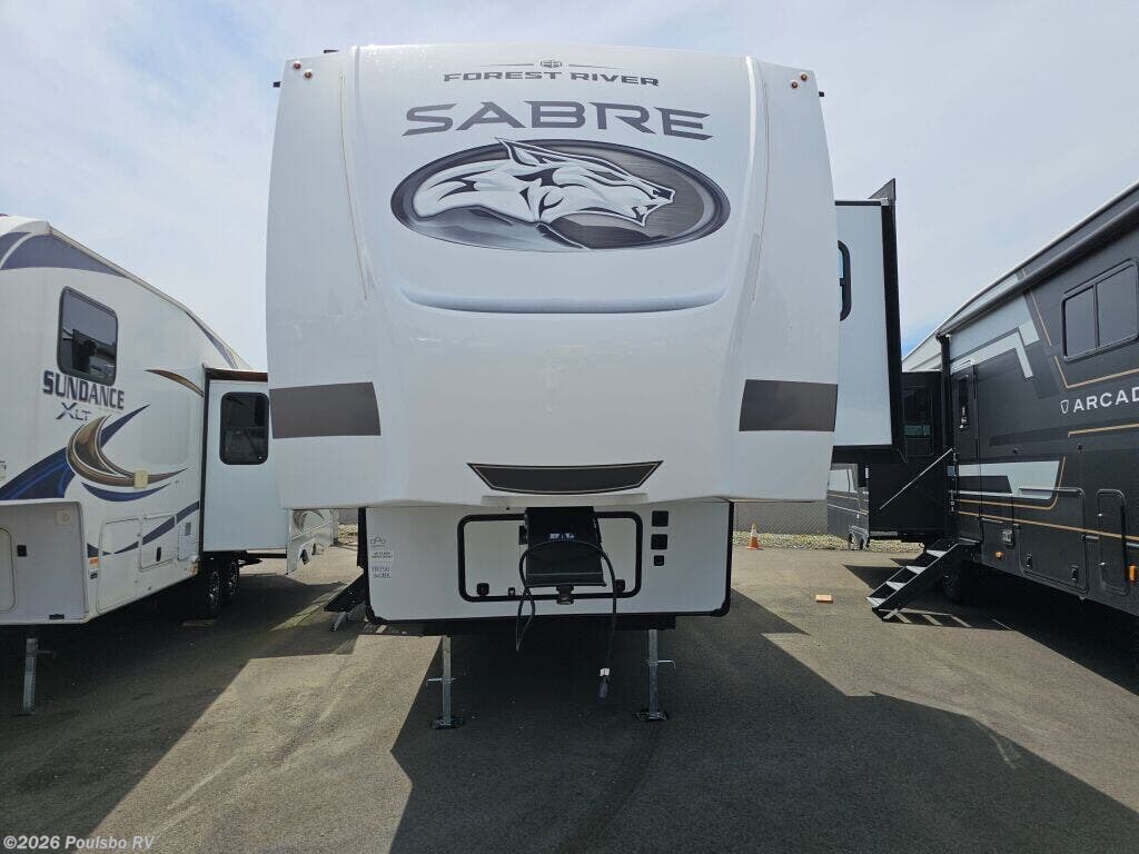 2026 Forest River Sabre Sabre - New Fifth Wheel For Sale by Poulsbo RV in Kent, Washington features Awning