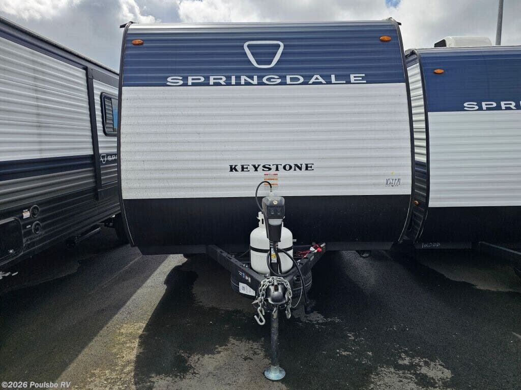 2026 Keystone Springdale Mini Springdale Mini - New Travel Trailer For Sale by Poulsbo RV in Kent, Washington features Awning