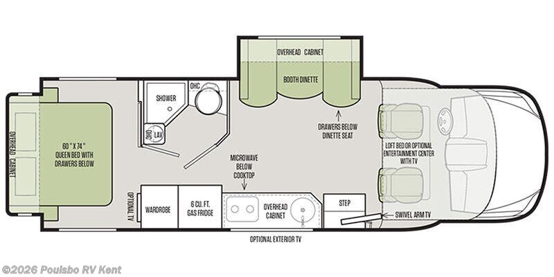 2018 Tiffin Wayfarer Wayfarer - Used Class C For Sale by Poulsbo RV Kent in Kent, Washington features Awning