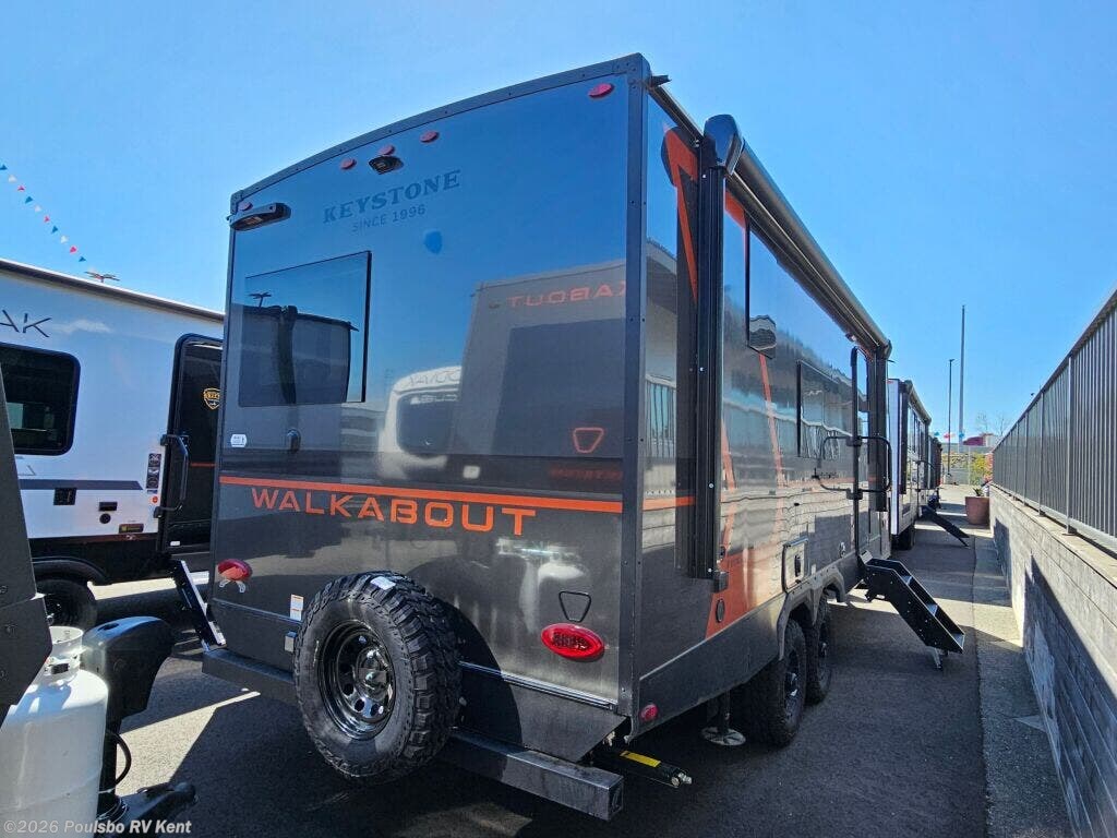 2026 Keystone Walkabout Walkabout - New Travel Trailer For Sale by Poulsbo RV Kent in Kent, Washington features Awning