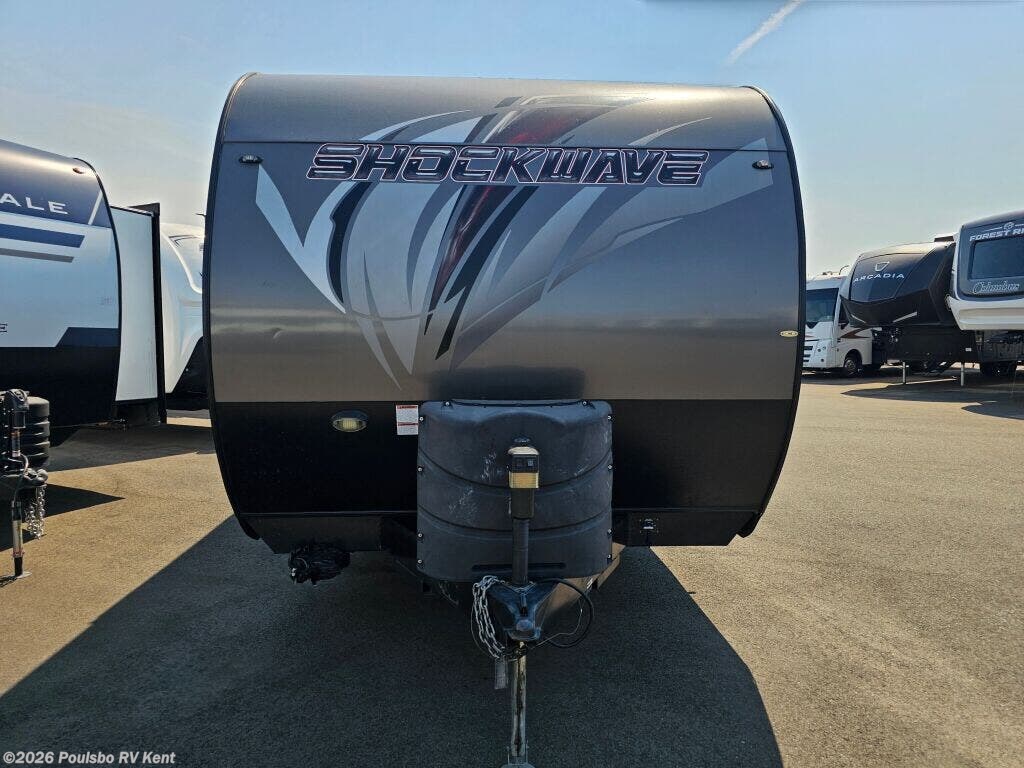 2017 Forest River Shockwave Shockwave - Used Travel Trailer For Sale by Poulsbo RV Kent in Kent, Washington features Awning