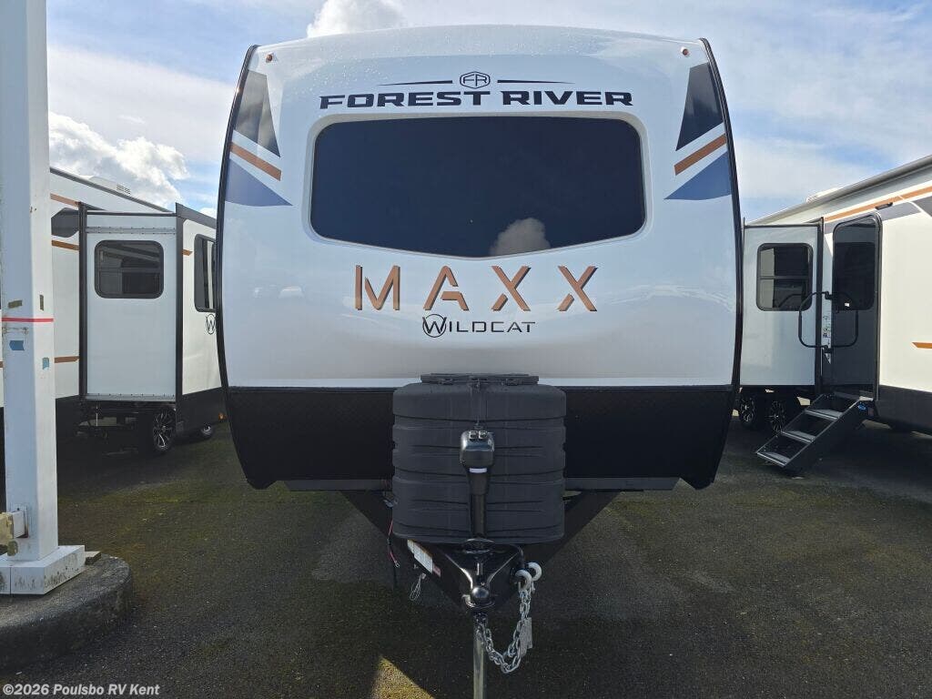 2026 Forest River Wildcat Maxx Wildcat Maxx - New Travel Trailer For Sale by Poulsbo RV Kent in Kent, Washington features Awning