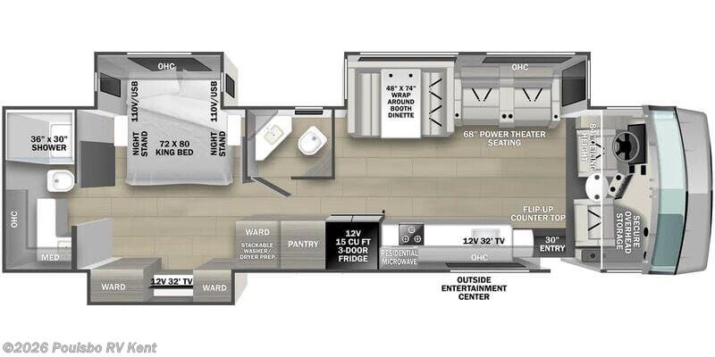 2025 Forest River FR3 Plus FR3 Plus - New Class A For Sale by Poulsbo RV Kent in Kent, Washington features Awning