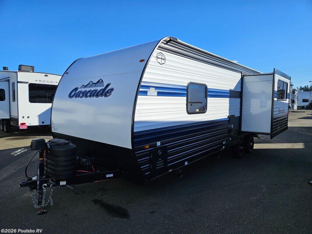 2025 Forest River Cascade Cascade - New Travel Trailer For Sale by Poulsbo RV in Everett, Washington features Awning