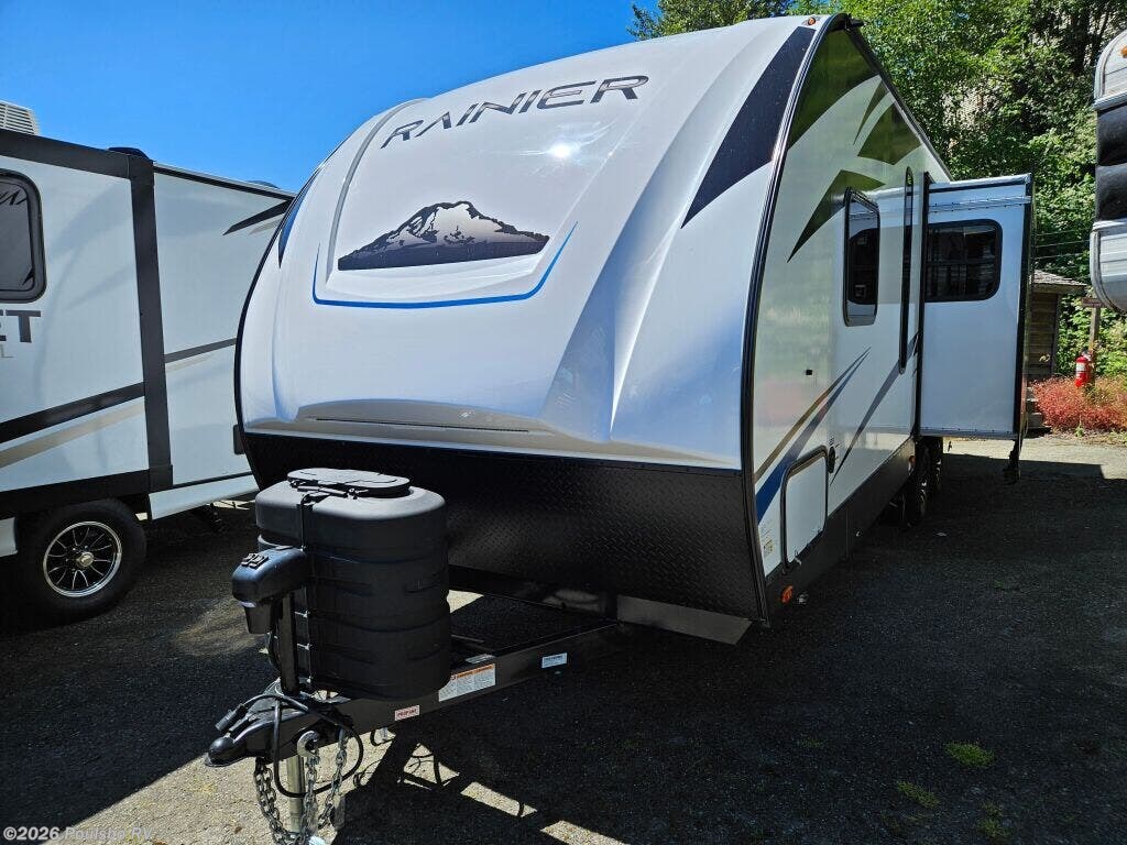 2024 Forest River Rainier Rainier - New Travel Trailer For Sale by Poulsbo RV in Everett, Washington features Awning