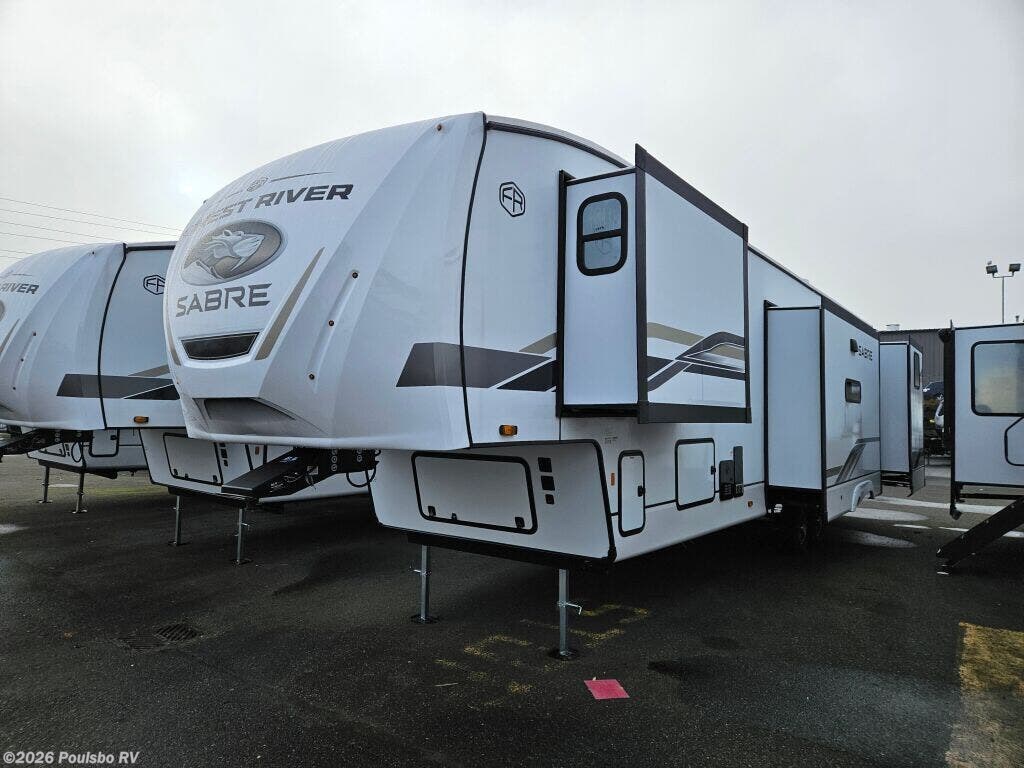 2025 Forest River Sabre Sabre - New Fifth Wheel For Sale by Poulsbo RV in Everett, Washington features Awning