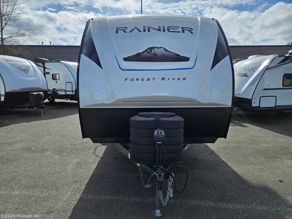 2025 Forest River Rainier Rainier - New Travel Trailer For Sale by Poulsbo RV in Everett, Washington features Awning