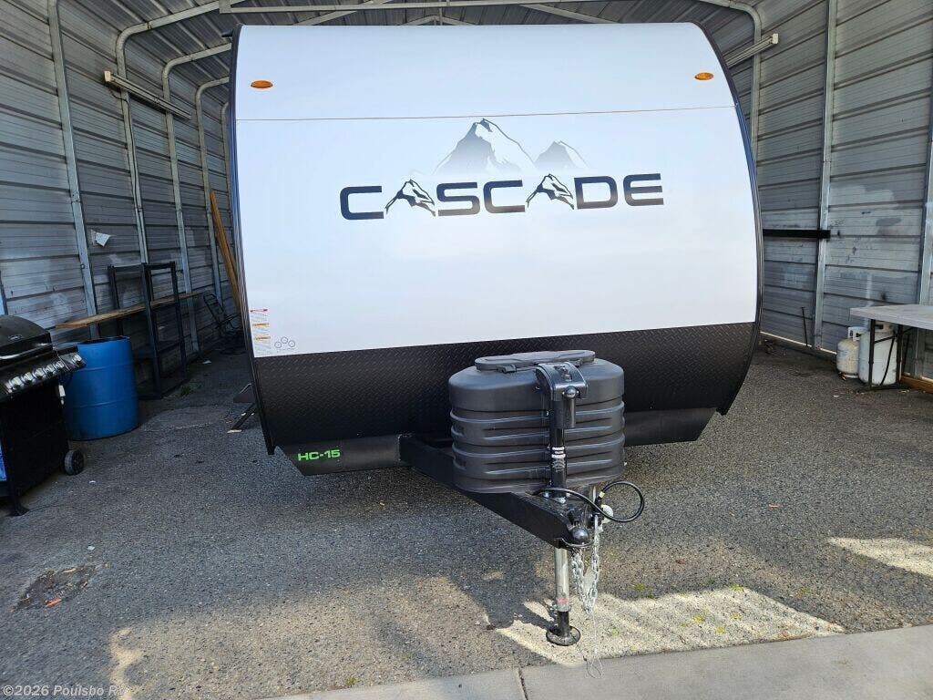 2026 Forest River Cascade 26DBH - New Travel Trailer For Sale by Poulsbo RV in Everett, Washington features Awning