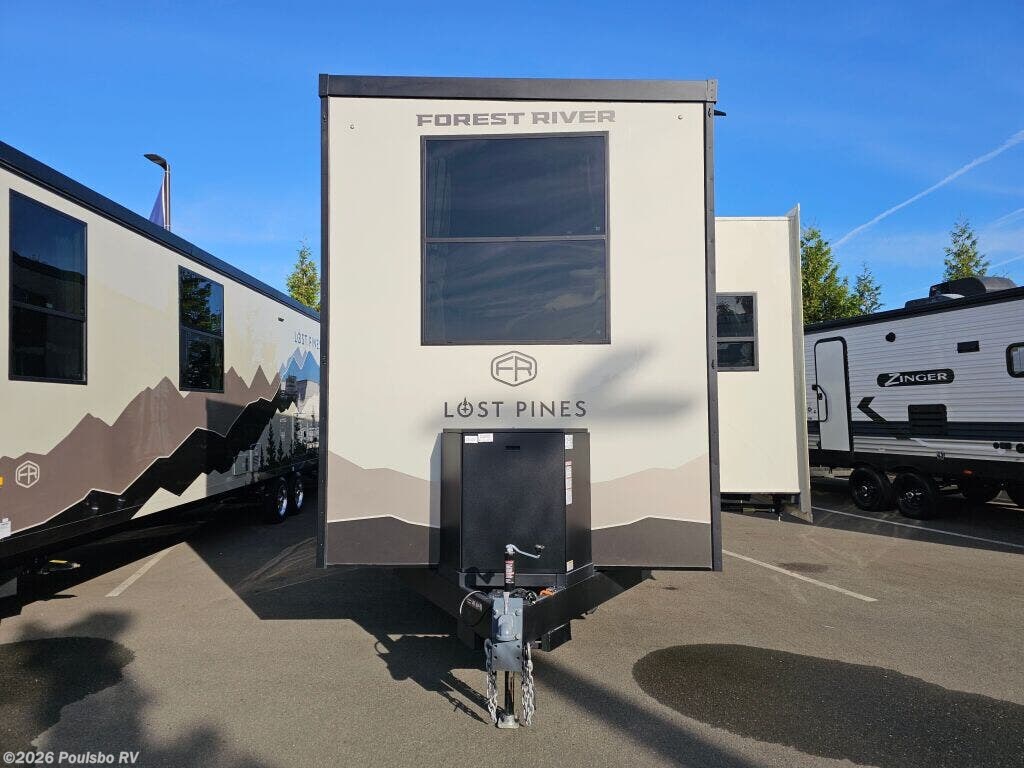 2026 Forest River Lost Pines Hemlock - New Destination Trailer For Sale by Poulsbo RV in Everett, Washington features Awning