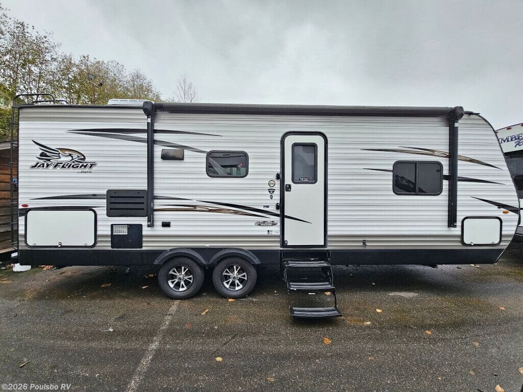 2018 Jayco Jay Flight SLX8 Jay Flight SLX8 - Used Travel Trailer For Sale by Poulsbo RV in Everett, Washington features Awning