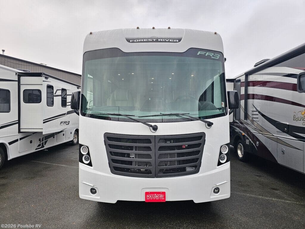 2026 Forest River FR3 FR3 - New Class A For Sale by Poulsbo RV in Everett, Washington features Awning