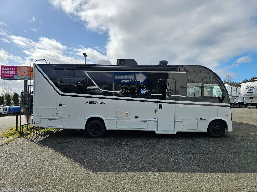 2026 Thor Motor Coach Vegas Vegas - New Class A For Sale by Poulsbo RV in Everett, Washington features Awning