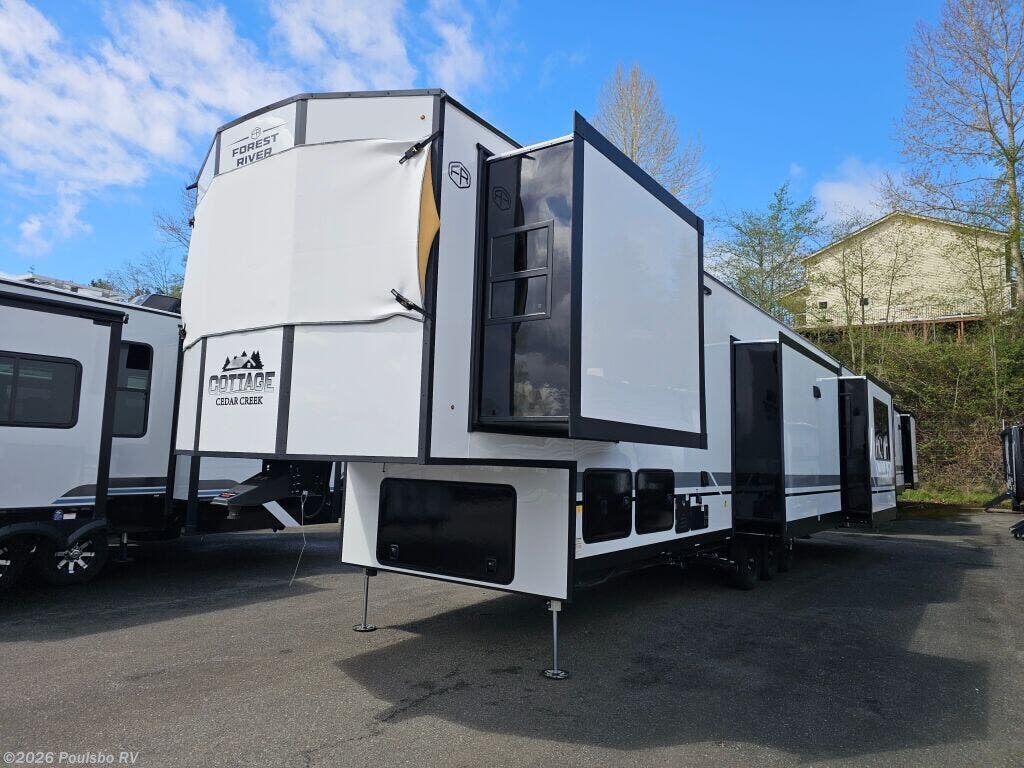 2026 Cedar Creek Cottage Cedar Creek Cottage by Forest River from Poulsbo RV in Everett, Washington