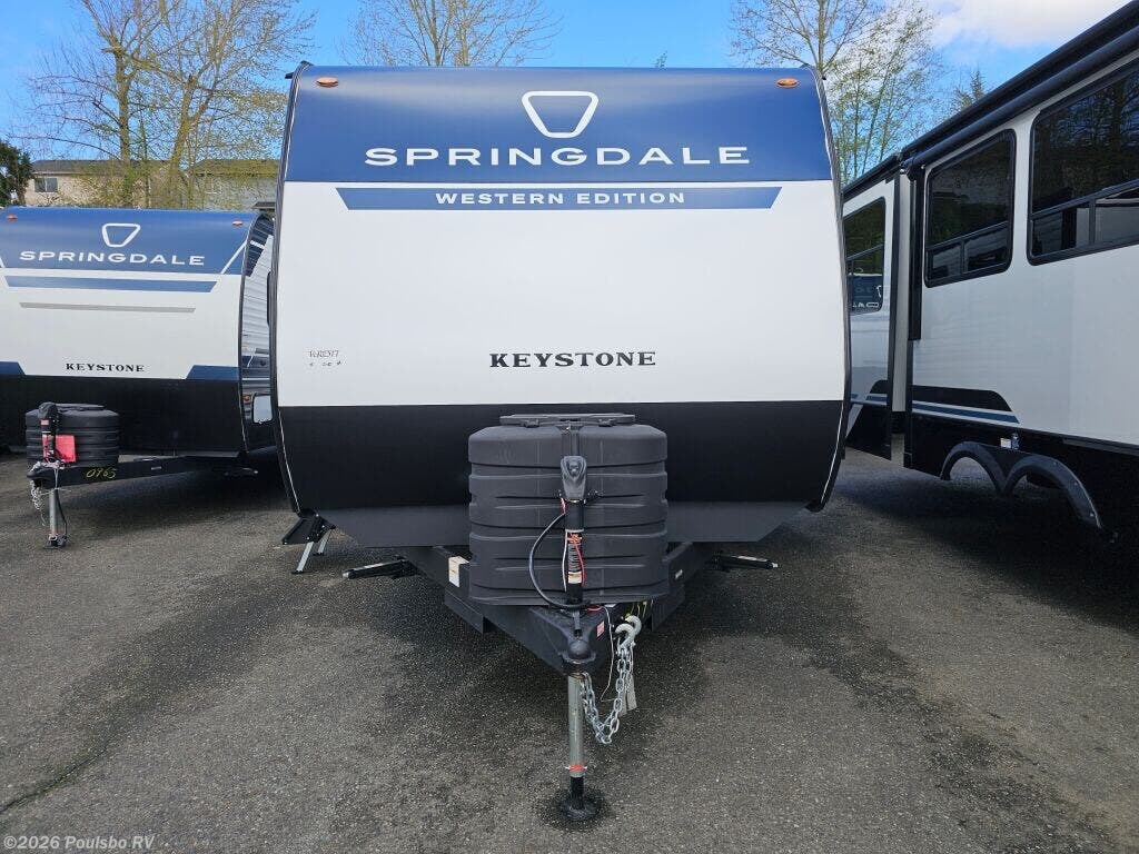 2026 Keystone Springdale Springdale - New Travel Trailer For Sale by Poulsbo RV in Everett, Washington features Awning