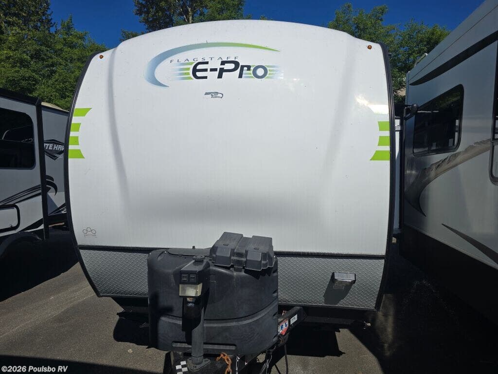 2019 Forest River Flagstaff E-Pro Flagstaff E-Pro - Used Travel Trailer For Sale by Poulsbo RV in Everett, Washington features Awning