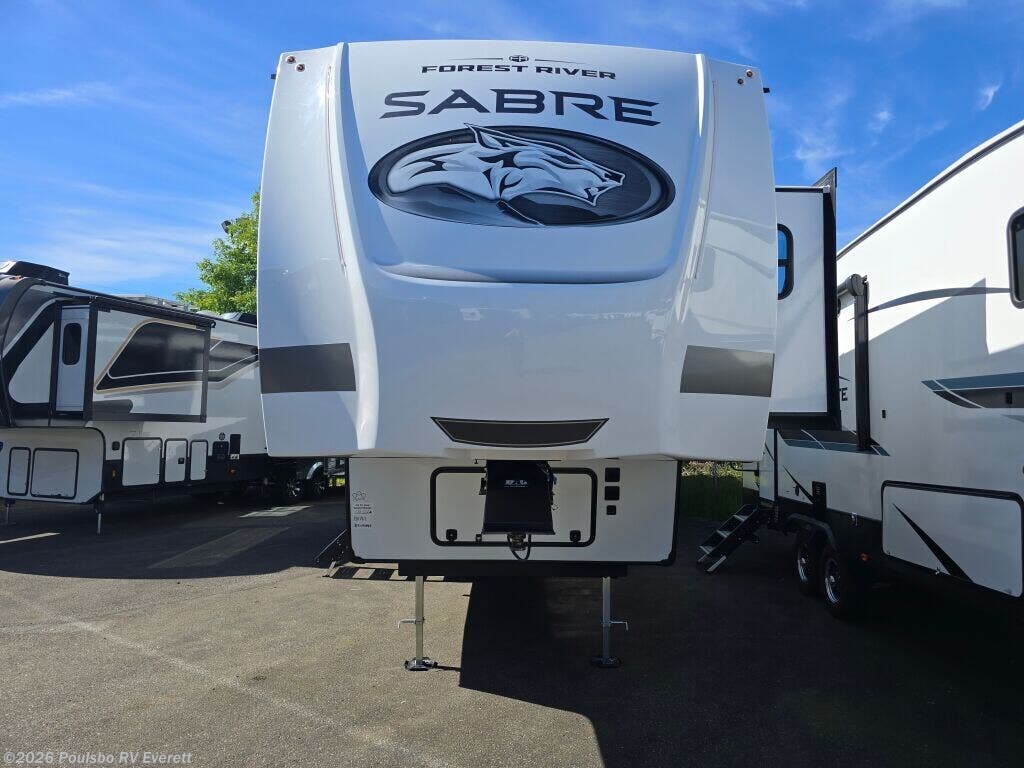 2026 Forest River Sabre Sabre - New Fifth Wheel For Sale by Poulsbo RV Everett in Everett, Washington features Awning