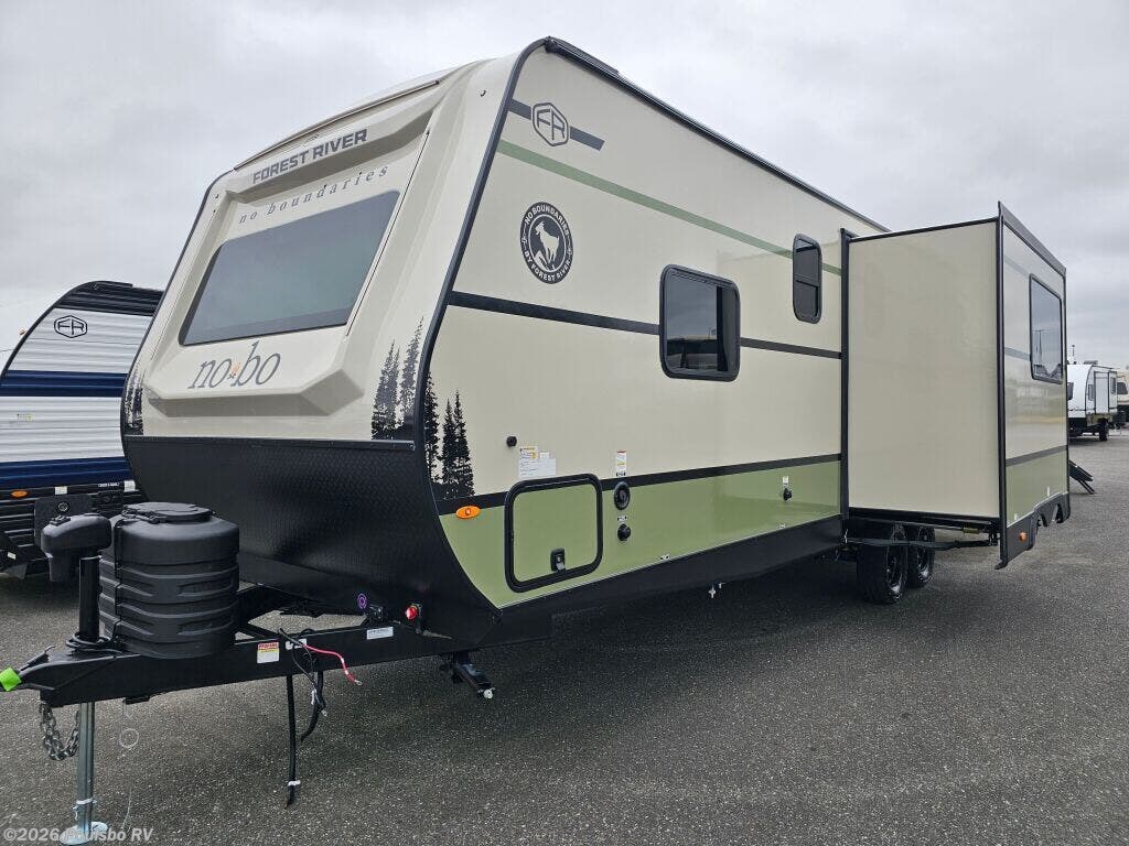 2026 Forest River No Boundaries No Boundaries - New Travel Trailer For Sale by Poulsbo RV in Everett, Washington features Awning