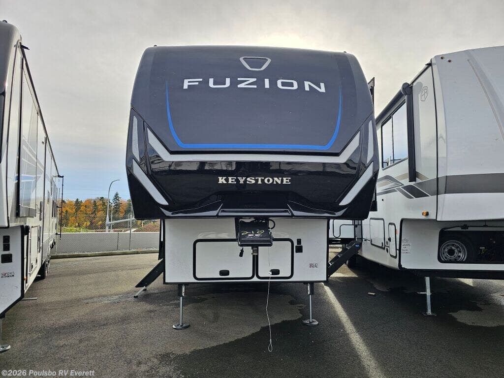 2026 Keystone Fuzion Impact Fuzion Impact - New Fifth Wheel For Sale by Poulsbo RV Everett in Everett, Washington features Awning