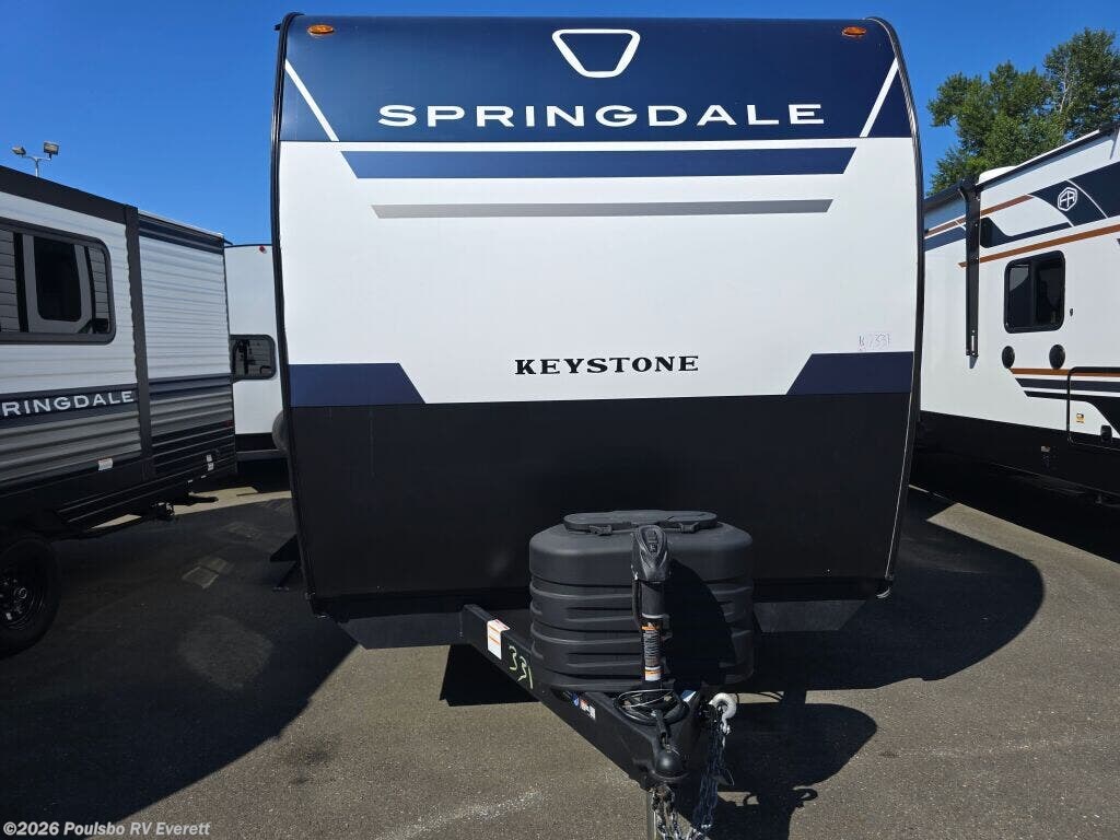 2026 Keystone Springdale Max Springdale Max - New Travel Trailer For Sale by Poulsbo RV Everett in Everett, Washington features Awning