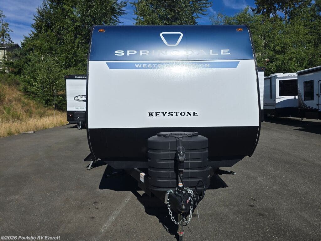 2027 Keystone Springdale Springdale - New Travel Trailer For Sale by Poulsbo RV Everett in Everett, Washington features Awning