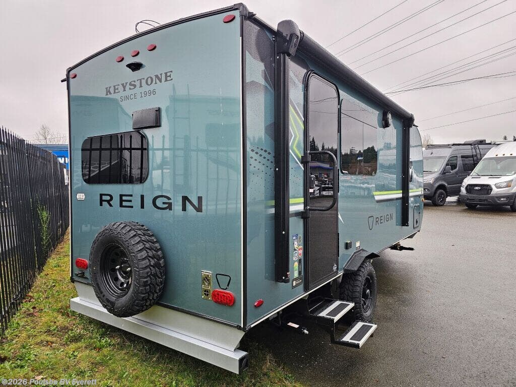 2026 Keystone Reign Reign - New Travel Trailer For Sale by Poulsbo RV Everett in Everett, Washington features Awning