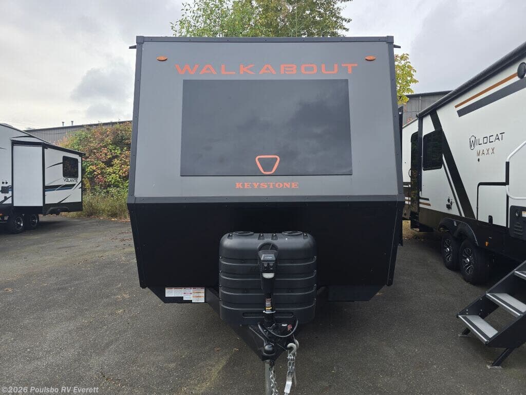 2027 Keystone Walkabout Walkabout - New Travel Trailer For Sale by Poulsbo RV Everett in Everett, Washington features Awning