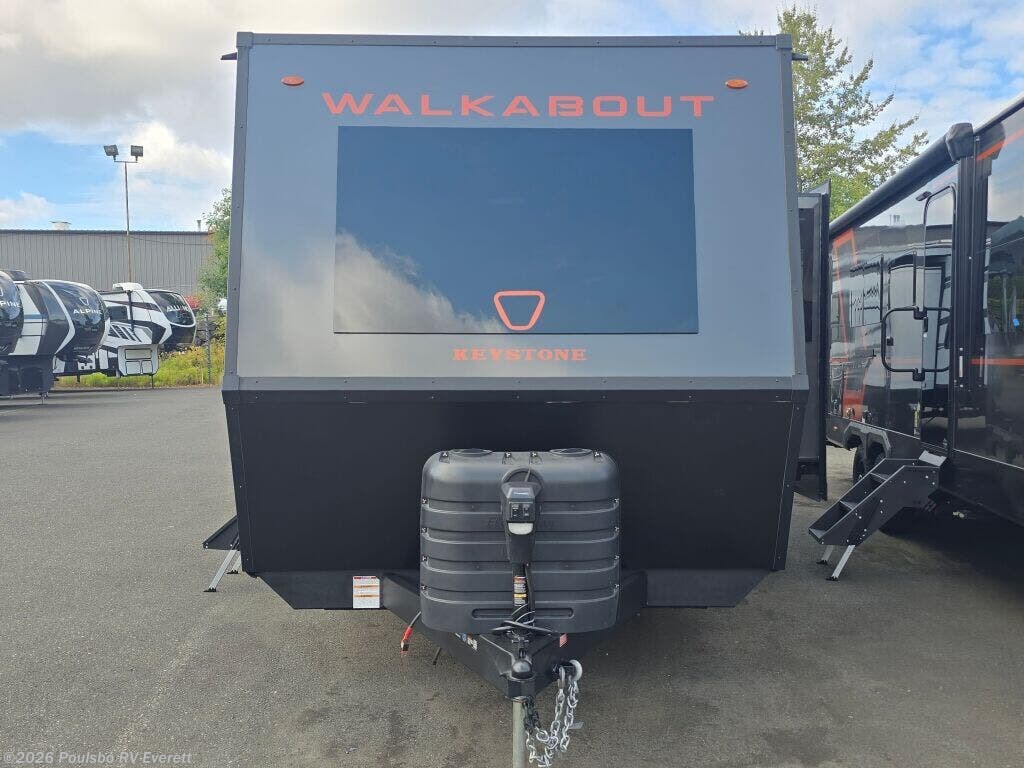 2027 Keystone Walkabout Walkabout - New Travel Trailer For Sale by Poulsbo RV Everett in Everett, Washington features Awning