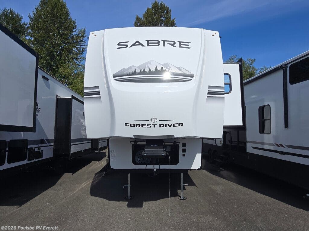 2027 Forest River Sabre Sabre - New Fifth Wheel For Sale by Poulsbo RV Everett in Everett, Washington features Awning