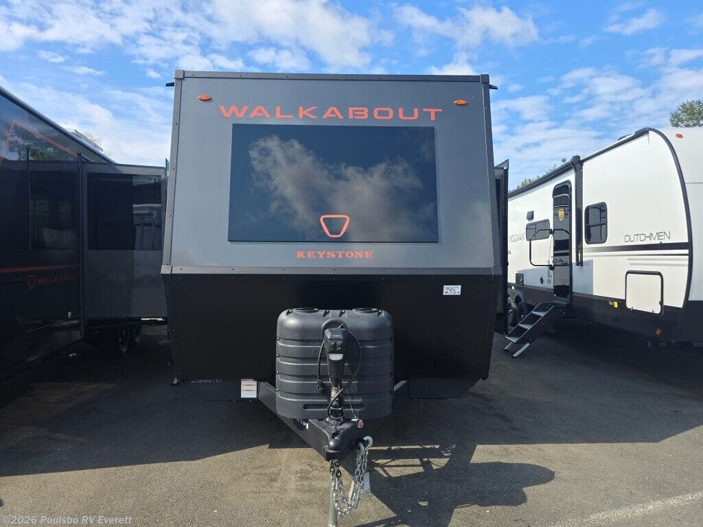 2027 Keystone Walkabout Walkabout - New Travel Trailer For Sale by Poulsbo RV Everett in Everett, Washington features Awning