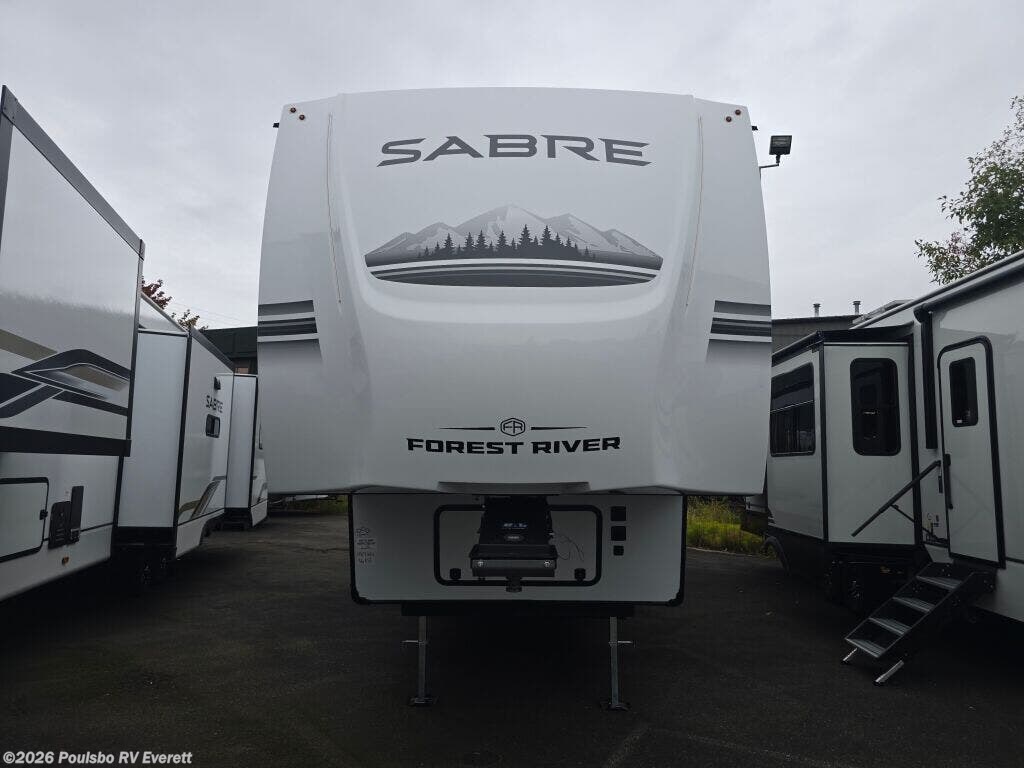 2027 Forest River Sabre Sabre - New Fifth Wheel For Sale by Poulsbo RV Everett in Everett, Washington features Awning