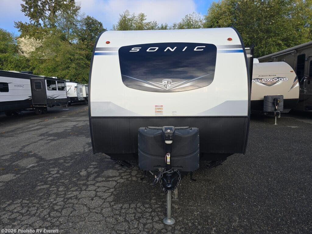 2021 Venture RV Sonic Sonic - Used Travel Trailer For Sale by Poulsbo RV Everett in Everett, Washington features Awning