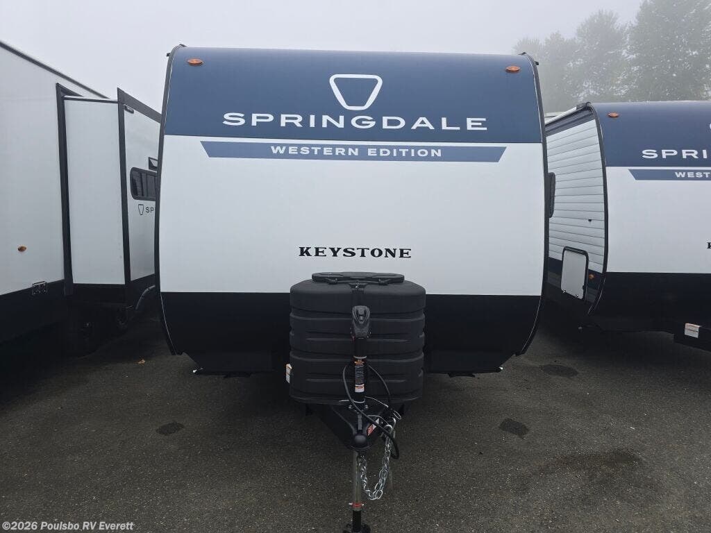 2027 Keystone Springdale Springdale - New Travel Trailer For Sale by Poulsbo RV Everett in Everett, Washington features Awning