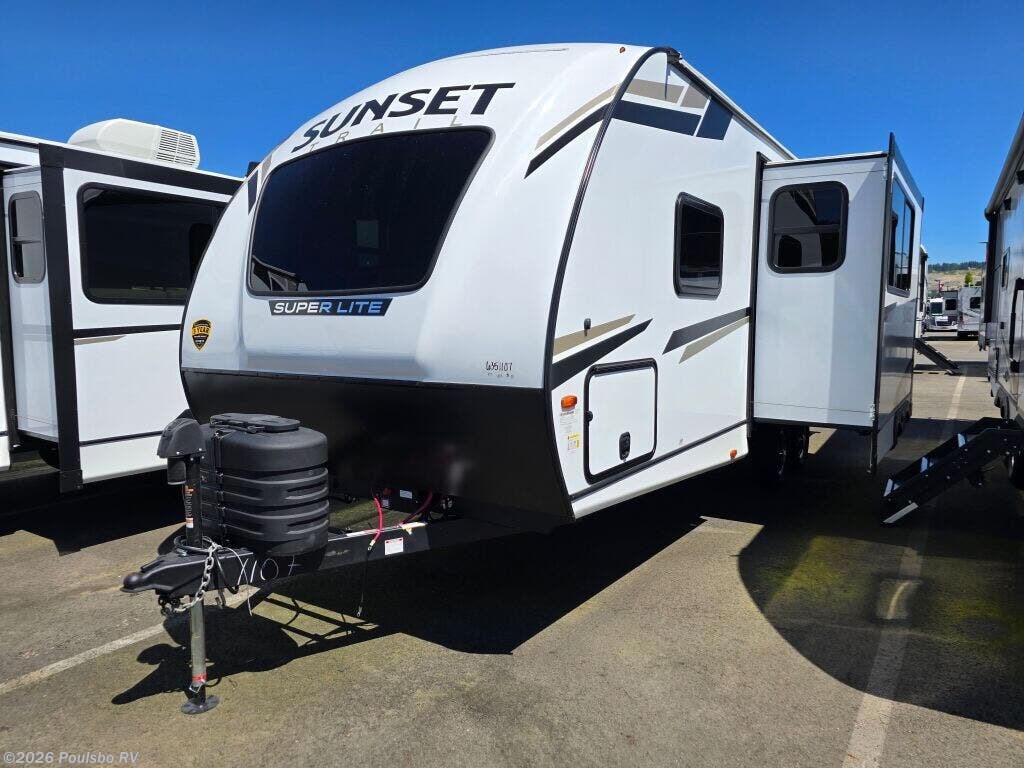 2024 CrossRoads Sunset Trail Super Lite Sunset Trail Super Lite - New Travel Trailer For Sale by Poulsbo RV in Sumner, Washington features Awning