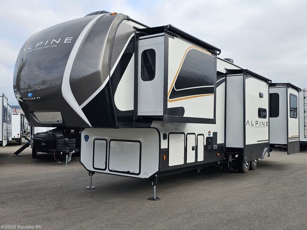 2025 Keystone Alpine Avalanche Edition Alpine Avalanche Edition - New Fifth Wheel For Sale by Poulsbo RV in Sumner, Washington features Awning