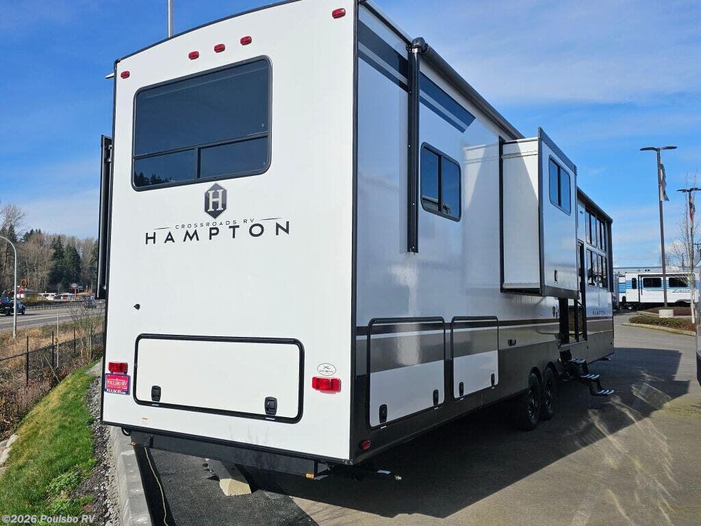 2025 CrossRoads Hampton Hampton - New Destination Trailer For Sale by Poulsbo RV in Sumner, Washington features Awning