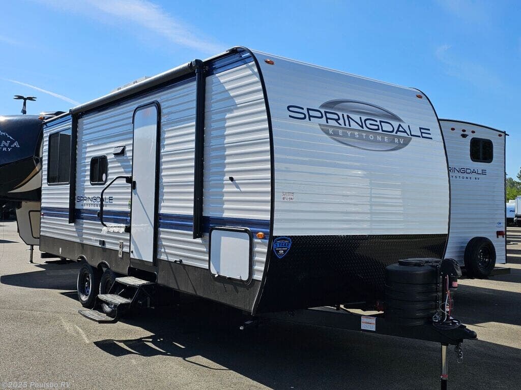 2025 Keystone Springdale Classic Double 200RLCWE - New Travel Trailer For Sale by Poulsbo RV in Sumner, Washington features Awning