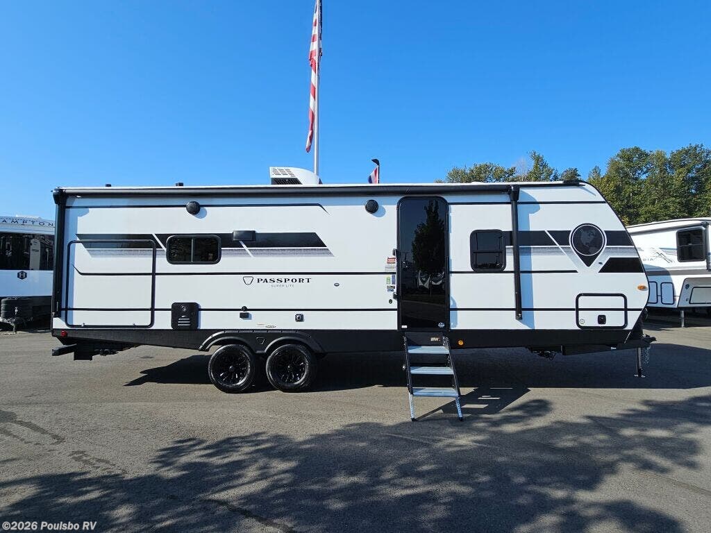 2026 Keystone Passport Super Lite 2605RBWE - New Travel Trailer For Sale by Poulsbo RV in Sumner, Washington features Awning