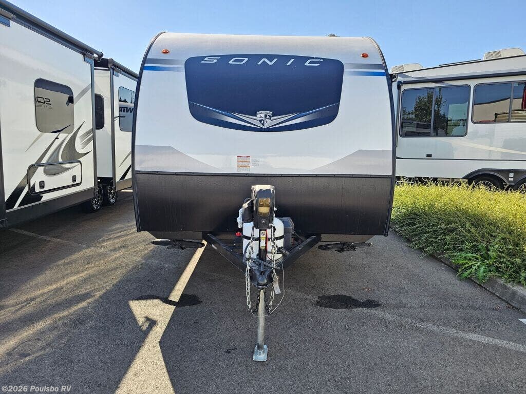 2022 Venture Sonic Lite Sonic Lite - Used Travel Trailer For Sale by Poulsbo RV in Sumner, Washington features Awning