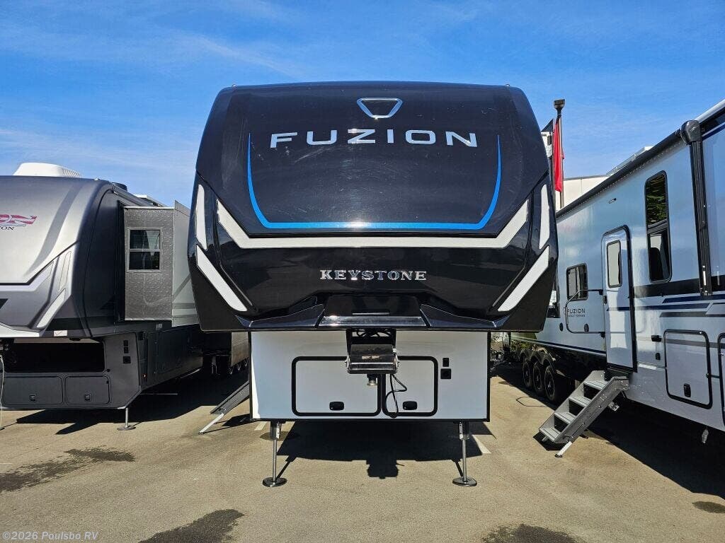 2026 Keystone Fuzion Impact 418 - New Fifth Wheel For Sale by Poulsbo RV in Sumner, Washington features Awning