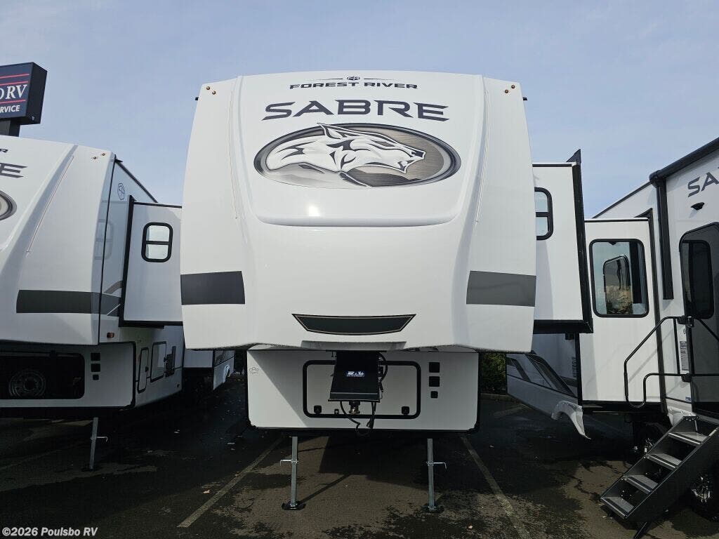 2026 Forest River Sabre Sabre - New Fifth Wheel For Sale by Poulsbo RV in Sumner, Washington features Awning