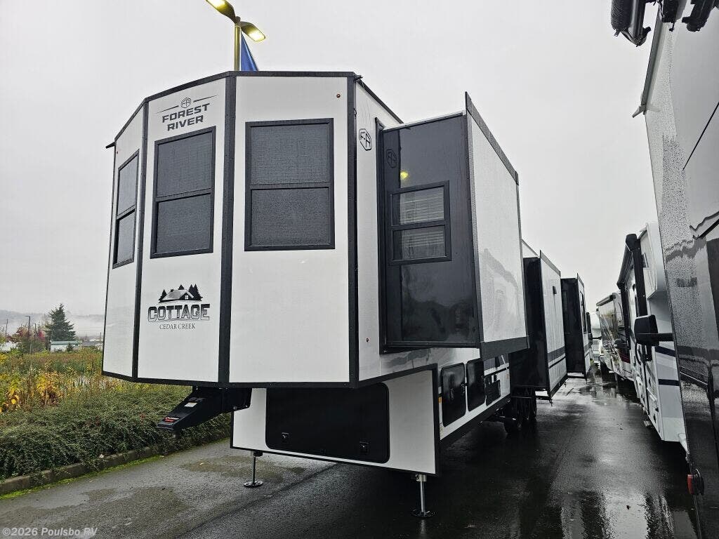 2026 Cedar Creek Cottage Cedar Creek Cottage by Forest River from Poulsbo RV in Sumner, Washington