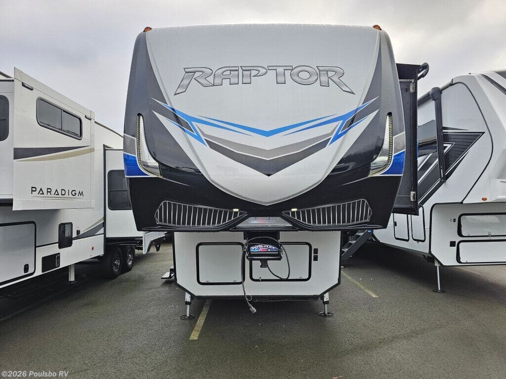 2017 Keystone Raptor Raptor - Used Fifth Wheel For Sale by Poulsbo RV in Sumner, Washington features Awning