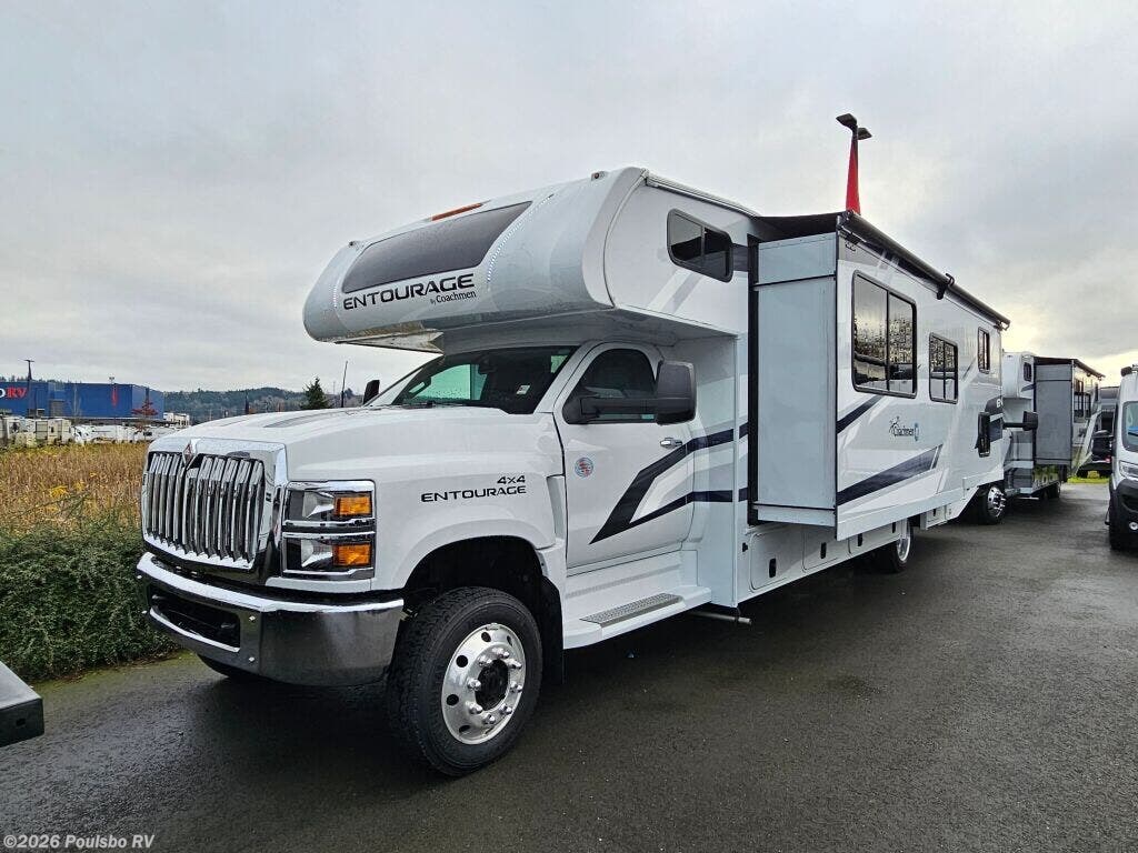 2025 Coachmen Entourage Entourage - Used Class C For Sale by Poulsbo RV in Sumner, Washington features Awning