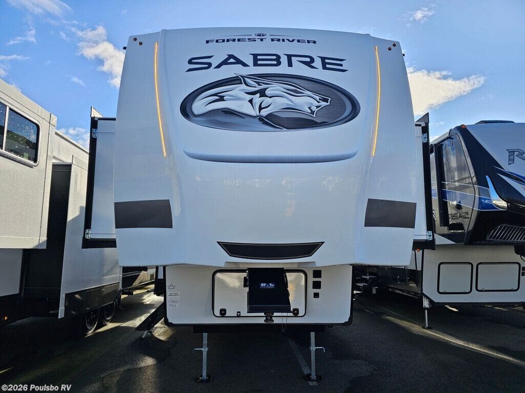 2026 Forest River Sabre Sabre - New Fifth Wheel For Sale by Poulsbo RV in Sumner, Washington features Awning