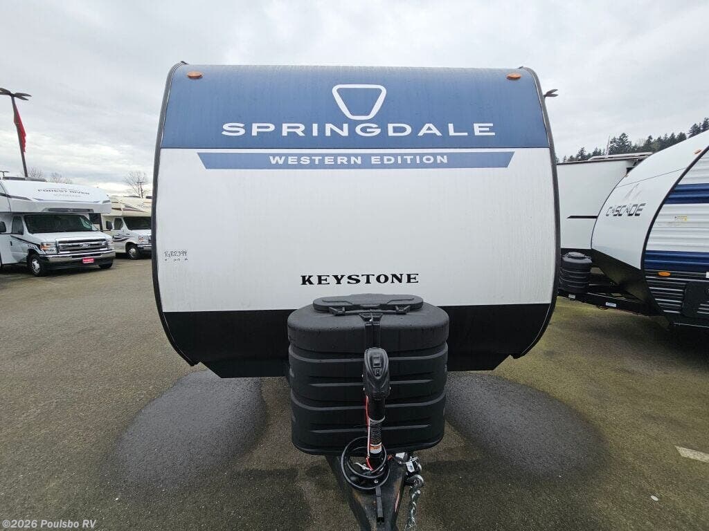 2026 Keystone Springdale Springdale - New Travel Trailer For Sale by Poulsbo RV in Sumner, Washington features Awning