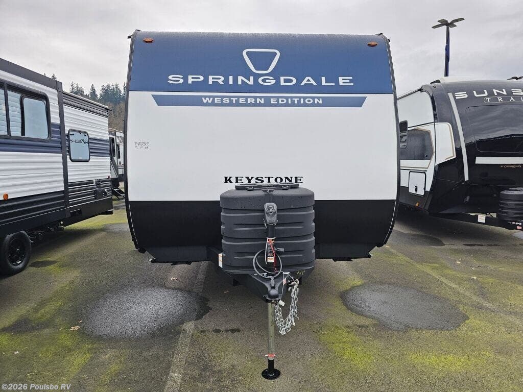 2026 Keystone Springdale Springdale - New Travel Trailer For Sale by Poulsbo RV in Sumner, Washington features Awning