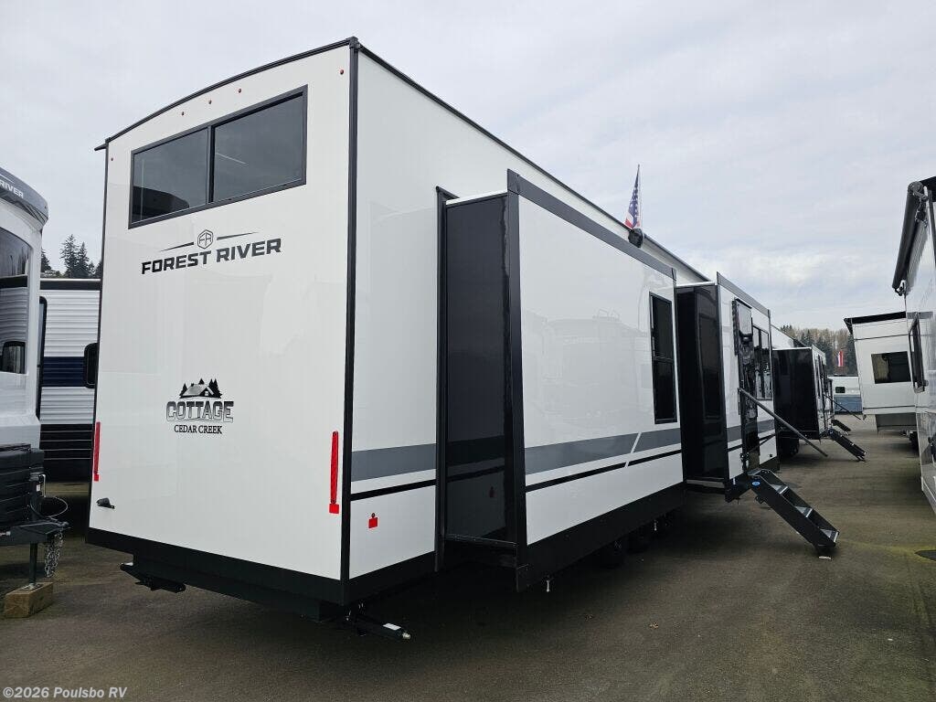 2026 Forest River Cedar Creek Cottage Cedar Creek Cottage - New Fifth Wheel For Sale by Poulsbo RV in Sumner, Washington